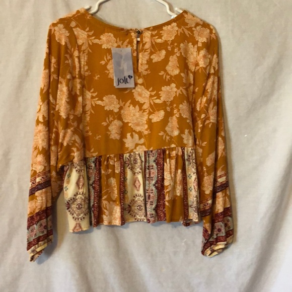 Jolt Boho style shirt Size S, NWT - Picture 3 of 9
